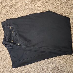 Dockers Men's Black Straight Fit Smart 360 Knit Jeans Size 36